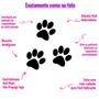 Imagem de Adesivo Patinhas Para Pet Shop Vitrine Patas Kit 48und Cores