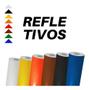 Imagem de Adesivo Refletivo Verde Sinalização Placas Rolo 10m x 62cm