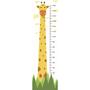 Imagem de Adesivo Régua de Altura Crescimento Infantil Girafa