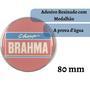 Imagem de Adesivo Resinado C/ Medalhão Para Chopeira Brahma 80mm Chopp