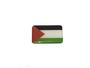 Imagem de Adesivo resinado da bandeira da Palestina 9x6 cm
