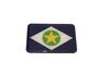 Imagem de Adesivo resinado da bandeira do estado do Mato Grosso 5x3 cm