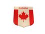 Imagem de Adesivo resinado em Escudo da bandeira do Canadá