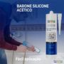 Imagem de Adesivo Selante Construção 253g Silicone Acetico - Incolor