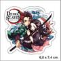 Imagem de Adesivo Sticker Vinil Impermeável Demon Slayer Tanjiro Nezuko