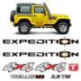 Imagem de Adesivo Troller Expedition 4x4 2011 T4 Emblema + Faixa Preta