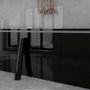 Imagem de Adesivo Vinil Preto Brilho Laca Moveis Decoração 10m x 1,2m