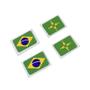 Imagem de Adesivos Bandeira Brasil e Distrito Federal Placa Nova Carro