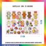 Imagem de Adesivos bobbie goods impresso com recorte kids criança adesivo
