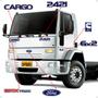 Imagem de Adesivos Caminhão Cargo 2421 Emblemas Maxtruck 6x2 Generico