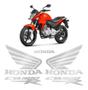 Imagem de Adesivos Cb 300r Honda Emblema Resinado Cromado