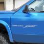 Imagem de Adesivos Dakota Sport Dodge Emblemas Lateral/traseiro Prata
