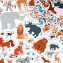 Imagem de Adesivos de Espuma Educativos READY 2 LEARN Animals - Pacote com 168 Peças
