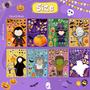 Imagem de Adesivos de Halloween OHOME - 24 Folhas para Festa