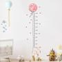 Imagem de Adesivos de Parede com Balão de Coelho Rosa - 2 Peças para Decoração de Quarto Infantil