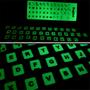 Imagem de Adesivos de teclado N+B Luminous Árabe Russo Inglês Francês