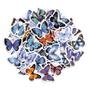 Imagem de Adesivos Decorativos Scrapbook Sticker 46 Blue Butterfly