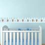 Imagem de Adesivos Faixa Decorativa Kit 09 Quarto Infantil Urso Azul