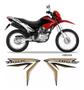 Imagem de Adesivos Faixas Laterais Honda Nxr Bros 150 2013/2014 Kit 08