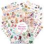 Imagem de Adesivos GoGirl - Kit com 850+ Peças para Planner - Estilo Estético