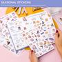 Imagem de Adesivos GoGirl - Kit com 850+ Peças para Planner - Estilo Estético