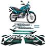 Imagem de Adesivos Honda Falcon Nx4 Adventure Spirit 2001 Moto Verde