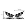Imagem de Adesivos Moto Honda Cb 300r Asas Emblemas Preto Tanque