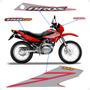 Imagem de Adesivos Moto Honda Compatível Bros 150 Nxr Esd 2003/2008