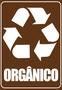 Imagem de Adesivos P/lixeiras Coleta Seletiva Reciclável + Orgânico