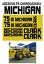 Imagem de Adesivos Pá Carregadeira Clark Michigan 75