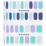 Imagem de Adesivos para Unhas Mavenir - Coleção Blue Mint Berry - Qualidade Profissional