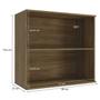 Imagem de Aéreo de Cozinha 80cm com 2 Portas Linha Modulada Curve N645 Kappesberg