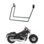 Imagem de Afastador Suporte Separador para Moto Bolsa Mala Alforje Lateral XVS 950 Midnigth Star Harley Davidson Fat Bob