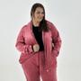 Imagem de Agasalho Blue Rose em Plush Plus Size Feminino