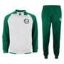 Imagem de Agasalho Conjunto Masculino Jaqueta Calça Palmeiras Trilobal Verde Branco