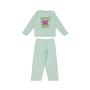 Imagem de Agassalho Infantil feminino de Plush conjunto Verde infanto Juvenil para on inverno Frio Peludo