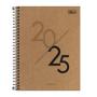 Imagem de Agenda 2025 Planner Espiral M7 KraftWork Tilibra