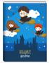 Imagem de Agenda Escolar Permanente Capa Dura 192 Páginas Harry Potter - 1 Unidade