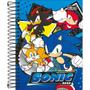 Imagem de Agenda Espiral Sonic The Hedgehog 176FLS Capa 2 - Tilibra