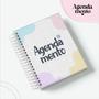 Imagem de Agenda personalizada agendamento colorido 2024