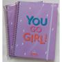 Imagem de Agenda Planner Espiral 177x242 160 Páginas You Go Girl