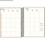 Imagem de Agenda Planner Espiral Kraftwork M7 17,7 X 24 Cm 2025 Tilibra