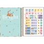 Imagem de Agenda Planner Espiral Ursinho Pooh 2025 Tilibra M7 17x24 Cm