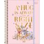 Imagem de Agenda Planner Espiral Ursinho Pooh 2025 Tilibra M7 17x24 Cm