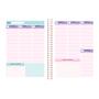 Imagem de Agenda Planner Permanente Shine Metálico Rose 177x240mm Foroni