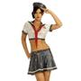 Imagem de Ahoy Matey Sexy Sailor 3-Piece tamanho S Womens Costume Sequins