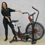 Imagem de Air Bike Bicicleta Ergométrica Profissional Silenciosa Treino em Casa Academia Funcional Fitness Consport 