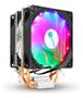 Imagem de Air Cooler Cpu Led Rgb 4 Pinos Ryzen Intel 775 1150 1151 1155 Am3+ Am4 Com Pasta Termica Dk34