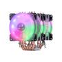 Imagem de Air Cooler RGB Para Processador Intel AMD 3 Ventoinhas Fan CPU Dissipador Cobre Gabinete Desktop