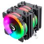 Air Cooler Rise Mode G800, ARGB, AMD/Intel, 90mm, Preto - RM-ACG8-ARGB-B Imagem de Air Cooler Rise Mode G800, ARGB, AMD/Intel, 90mm, Preto - RM-ACG8-ARGB-B